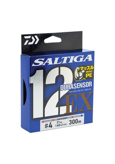 Daiwa Saltiga Durasensor 12 Braid 300m Multicolor İp Misina - Pe 1 - 0.12mm