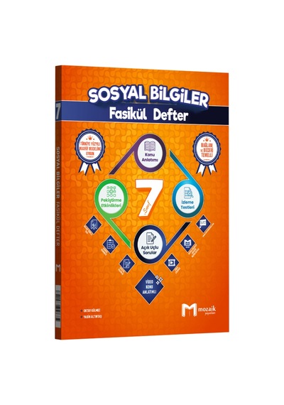 Mozaik 7.sınıf Fasikül Defter Sosyal Bil - 2026-27