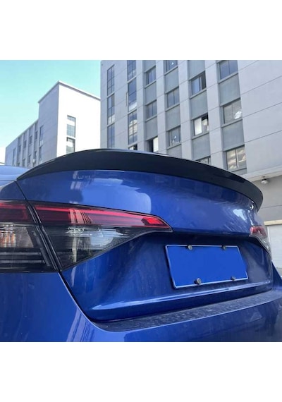 Honda Civic 2022+İçin Uyumlu Aero Spoiler - Piano Black