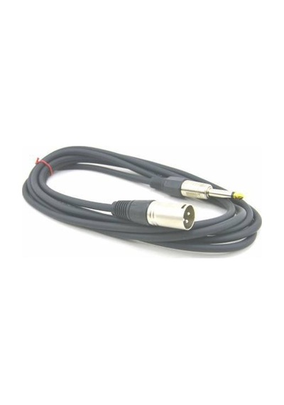 İmece Mac5Pxm Bk Audio Mono Erkek Kablo 5 Metre Siyah