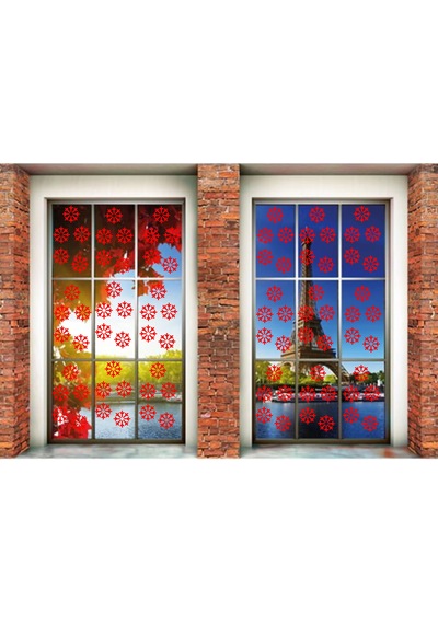 Yılbaşı Kartaneleri ,yılbaşı Stickerları,kartanesi Sticker 20-40- 60-80-100 Adet-3 Renkli