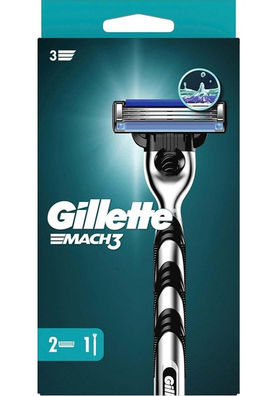 Gillette Mach3 Makine + 2 Bıçak