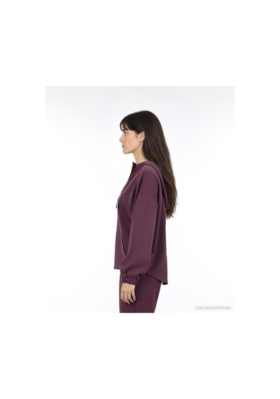 Yargıcı Regular Kapüşonlu Yaka Uzun Kol Sweatshirt 26kksw9012l 016 Bordo