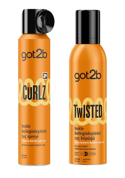 Got2b Vegan Bukle Belirginleştirici Saç Spreyi 200 Ml + Saç Köpüğü 300 Ml