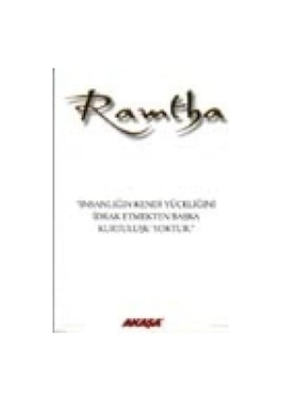 Ramtha - Beyaz Kitap - Steven Lee Weinberg - Ph.D. - Akaşa Yayın