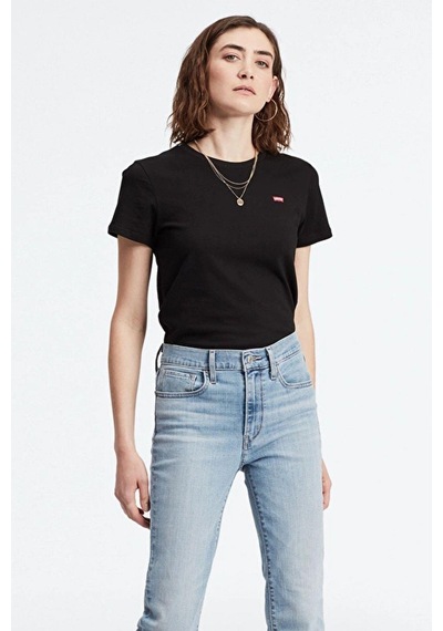 Kadın Siyah The Perfect Tee T-shirt - A4917-0000-1775 Siyah