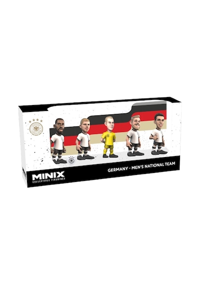 Minix 5'li Figür 7 Cm Germany Ter Stegen - Gundogan - Rudiger - Fullkrugg - Musiala Futbol Yıldızı