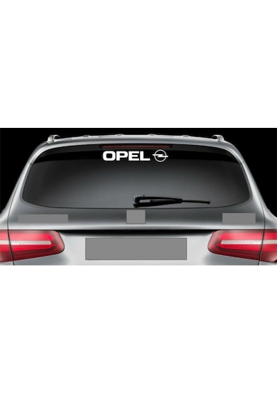 Opel Araba Arka Cam Sticker Yapıştırma