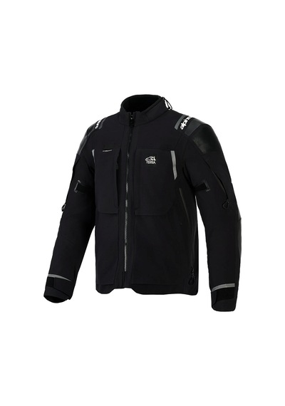 Alpinestars Andes Pro Ds Xf Korumalı Motosiklet Montu Siyah Gri