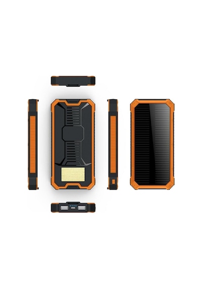 Deji Güneş Enerjili El Fenerli Solar Powerbank 10000mah Diğer