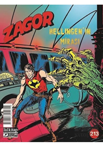 Zagor Sayı 213-Hellingen'in Mirası - Moreno Burattini - Lal