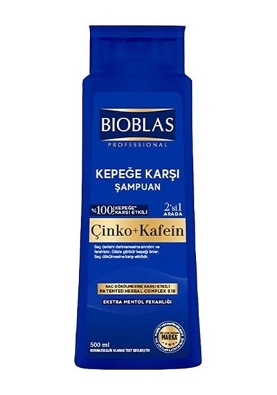500ml Şampuan Çinko Kafein 1 Adet Normal
