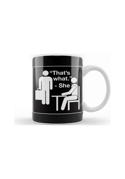 The Office That's What She Said 01 Kupa Bardak Porselen Karışık