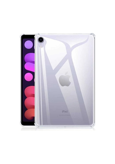 Apple Ipad Mini 6 2021 Ile Kılıf Köşeleri Korumalı Şeffaf Dayanıklı Tablet Kılıfı Arka Kapak
