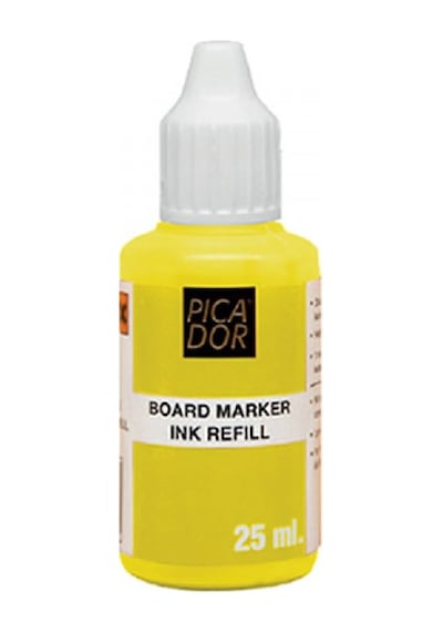 Picador Beyaz Tahta Kalem Mürekkebi Sarı 25Ml