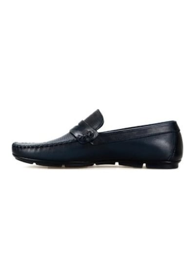Hammer Jack 211 8060 Woylon Hakiki Deri Comfort Casual Ayakkabı Siyah