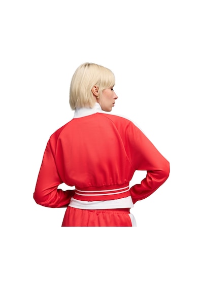 634556-11 Puma T7 Pique Cropped Jacket Kadın 634556-11 Kırmızı