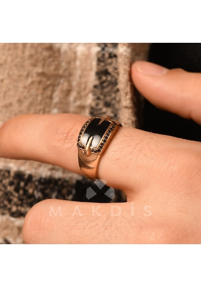 0.25 Karat Tasarım Pırlanta Yüzük Gümüş