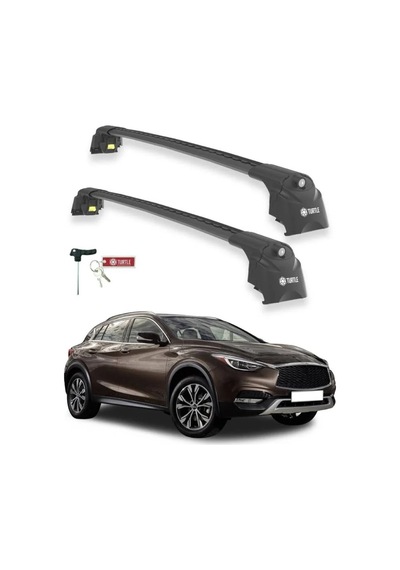 Turtle Infiniti Qx30 H15 2016-2019 Ara Atkı Air2 Siyah