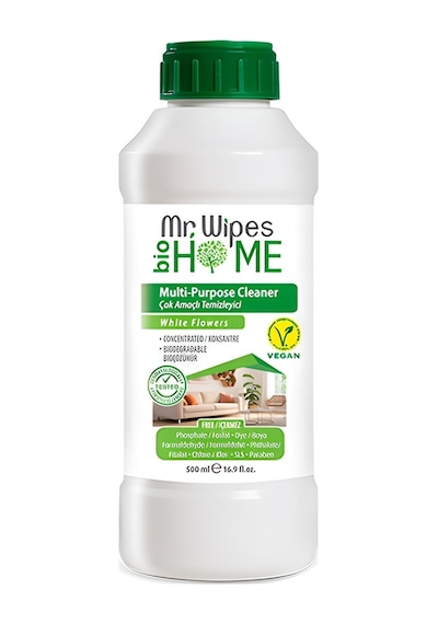 Farmasi Mr.Wipes Konsantre Çok Amaçlı Tüm Yüzeyler Için Temizleyici Beyaz Çiçek Kokulu 500Ml - Vega