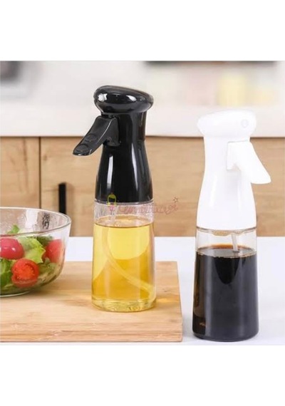 Airfrey Için Yağdanlık, Püskürtmeli Sprey Cam Şişe Siyah Diğer