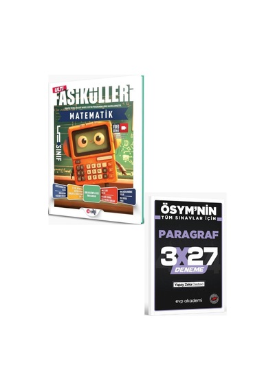 Ulti 2027 5. Sınıf Matematik Ulti Fasikülleri+ Evp Akademi Paragraf