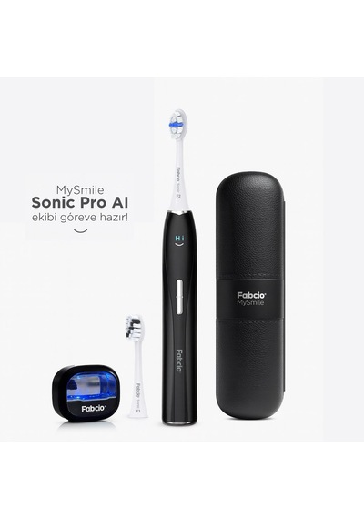 Fabcio Mysmile Sonic Pro Aı Şarjlı Diş Fırçası + Diş Beyazlatma Serumu Hediye