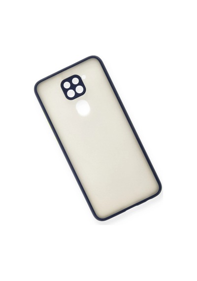 Redmi Note 9 Kılıf Montreal Silikon Kapak - Lacivert