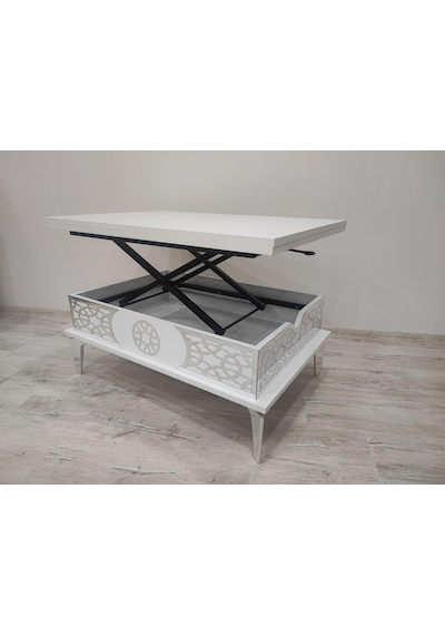 Aras 5 Kademeli Akıllı Sihirli Orta Sehpa 60x90 Gri