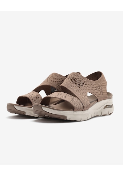 Skechers Arch Fit - Brightest Day Kadın Kahverengi Sandalet 119458 Moc Kahverengi