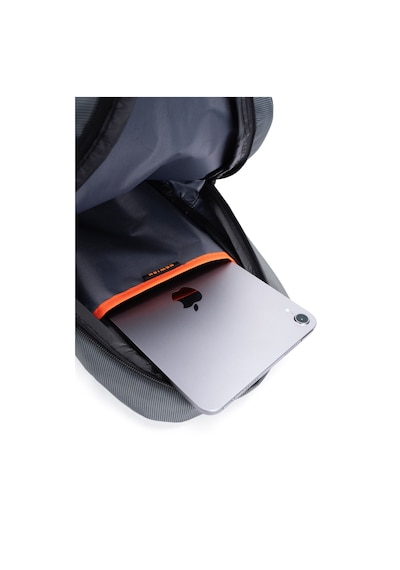 Newish Polo Unisex Minimal Sırt Çantası Laptop Bölmeli Şehir İçi Kullanım - New406 Gri