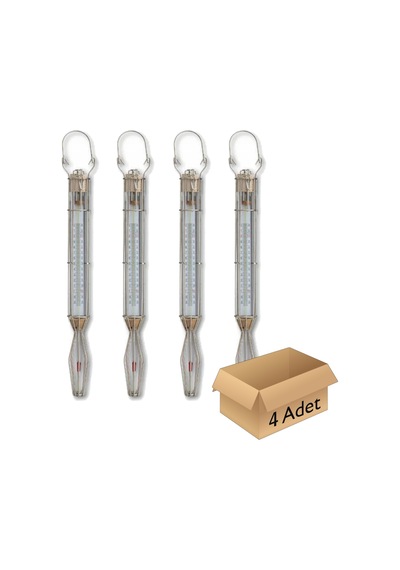 Tfa D-97877 Tel Muhafazalı Analog Şeker Termometresi 4 Adet
