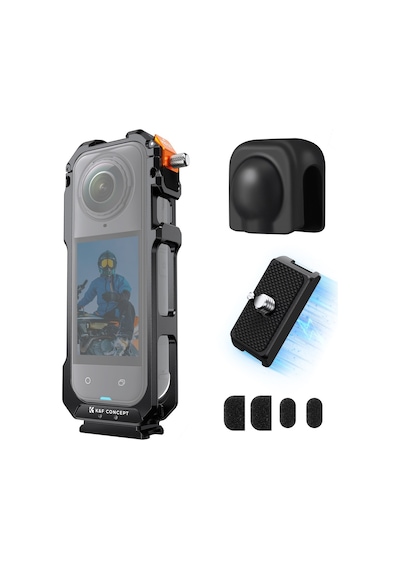 K&f Concept Insta360 X5 Için Alüminyum Kafes