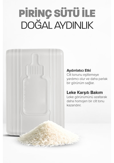 Aurea Aydınlatıcı Ve Beyazlatıcı Leke Karşıtı Yüz Sabunu Pirinç Sütü Sabunu 80 G