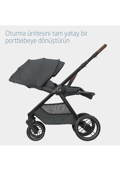 Maxi-Cosi Oxford Çift Yönlü Seyahat Sistem Olabilen Bebek Arabası Twillic Graphite