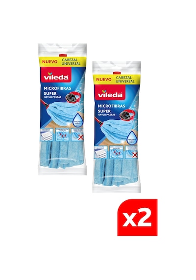 Vileda %100 Mikrofiber Saçaklı Havlu Paspas 2'li