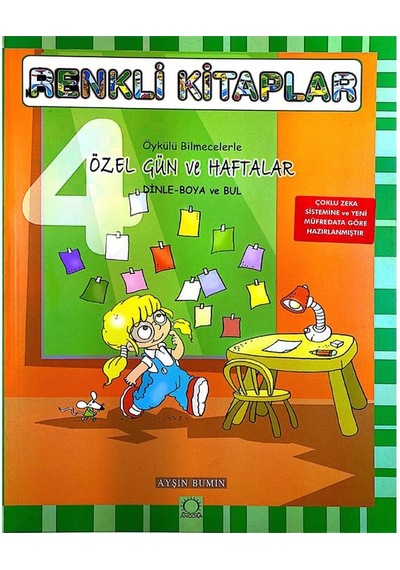 4-6 Yaş Renkli Kitaplar Özel Gün ve Haftalar Angora Yayınları