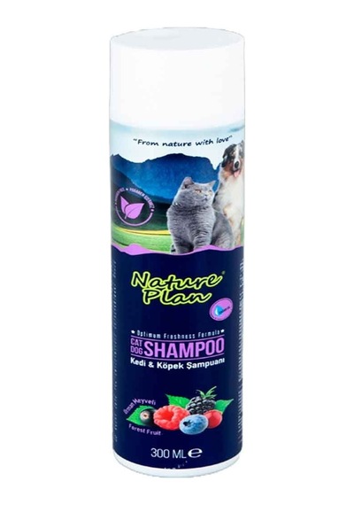 Nature Plan Kedi Köpek Şampuanı Orman Meyveli 300 Ml