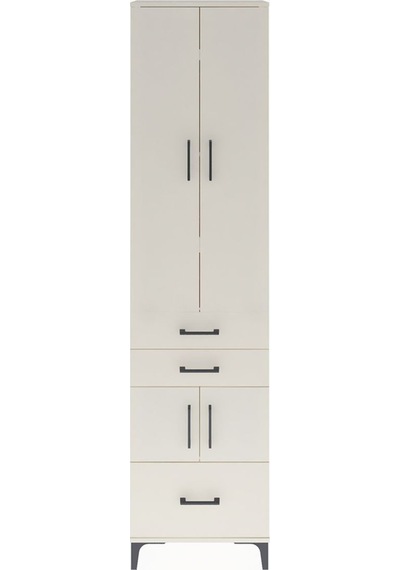 Arges Dolap 5 Raflı 3 Çekmeceli 4 Kapaklı 60x30x243 Aytaşı-aytaşı Aytası