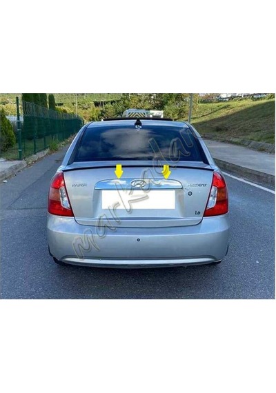 Hyundai Accent Era Krom Bagaj Çıtası 2005-2011 Paslanmaz Çelik N11.2191