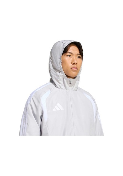 Adidas Tiro26c Aw Jkt Erkek Futbol Antrenman Yağmurluk Kb0138 Gri