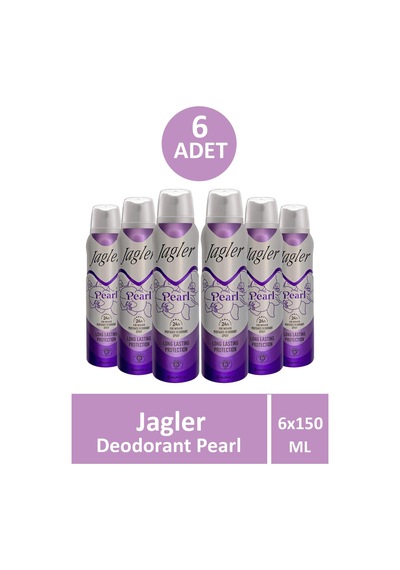 Jagler Deo Pearl Women 150 Ml 6 Adet