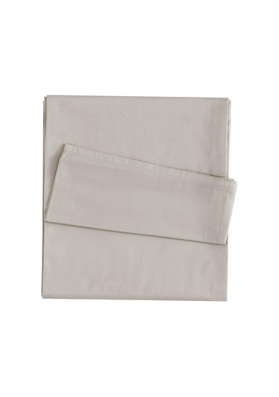 Linens Mix&match Pamuk Tek Kişilik Saten Çarşaf Taş Açık Dore