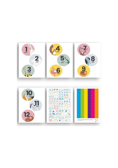 Le Color Lecolor Bebek Sticker Seti Abanoz
