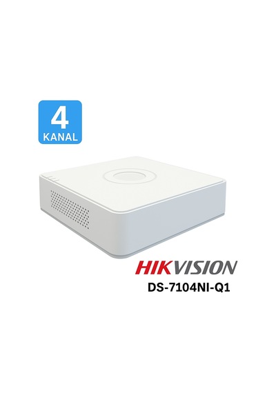 Hıkvısıon Nvr Ds-7104nı-q1 4 Kanal Güvenlik Kamerası Kayıt Cihazı