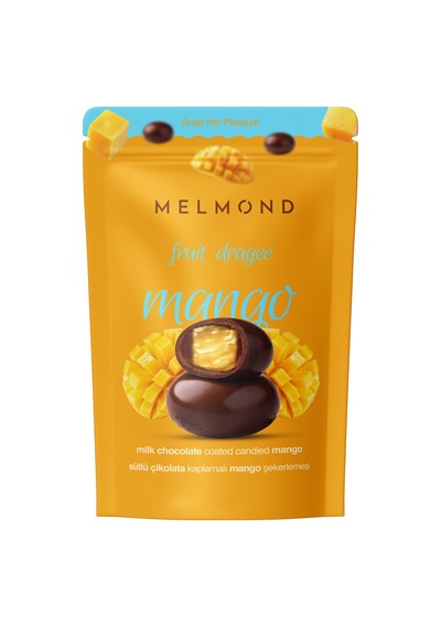 Sütlü Çikolata Kaplamalı Mango Şekerlemesi