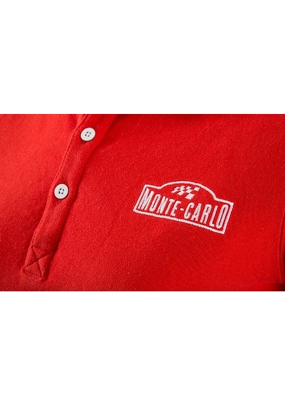 3u0084240a-skoda Monte-carlo Kadın Polo T-shirt Kırmızı
