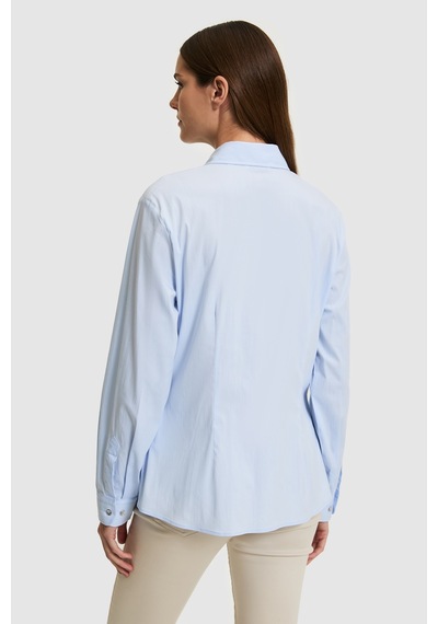 U.s. Polo Assn. Kadın Açık Mavi Gömlek Basic 50320187-vr003 Acık Mavı