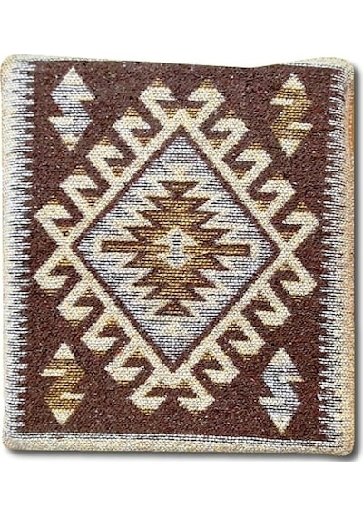 40x40 Kilim Sandalye Ve Koltuk Minderi, Kahverengi - Kahverengi