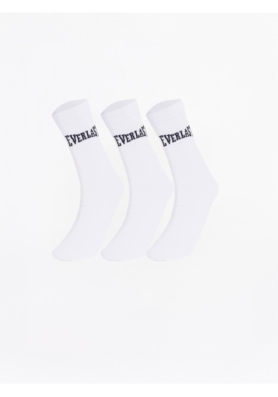 Everlast Classics 3'lü Beyaz Çorap Beyaz